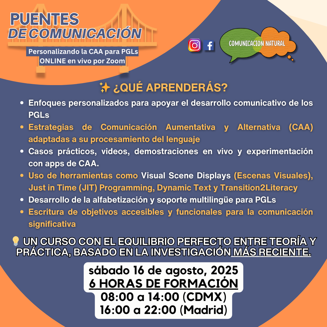 Puentes de Comunicación: CAA para PGLs