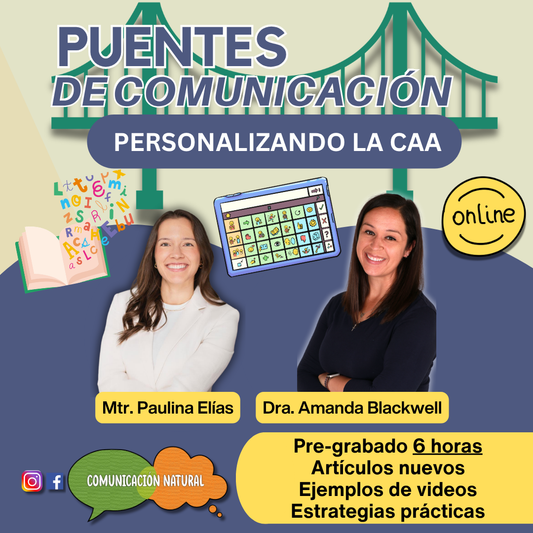 Curso asincrónico de 6 horas: Puentes de Comunicación: CAA para autistas